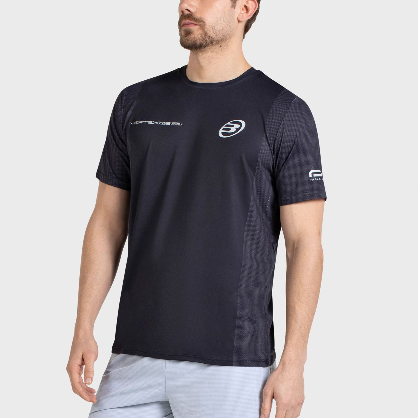 Bullpadel Pablo Cardona 26I Black T-Shirt
