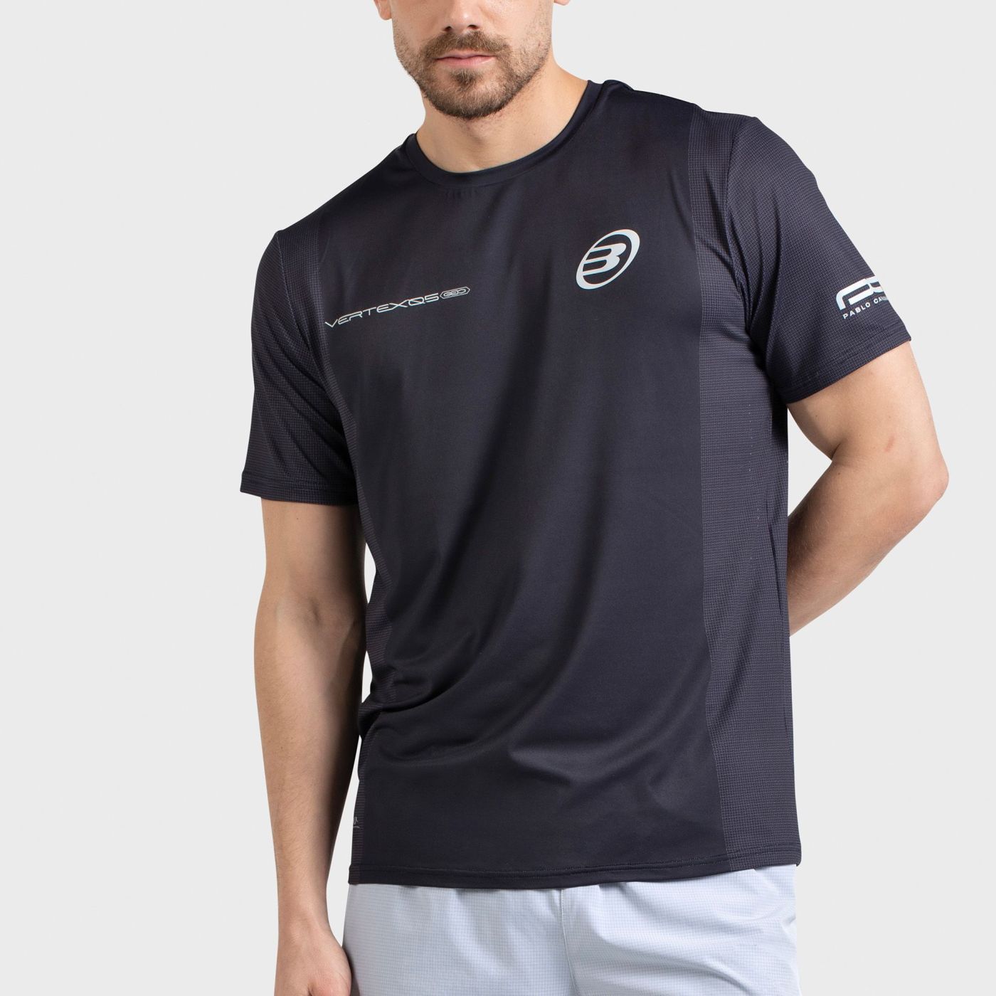 Bullpadel Pablo Cardona 26I Black T-Shirt