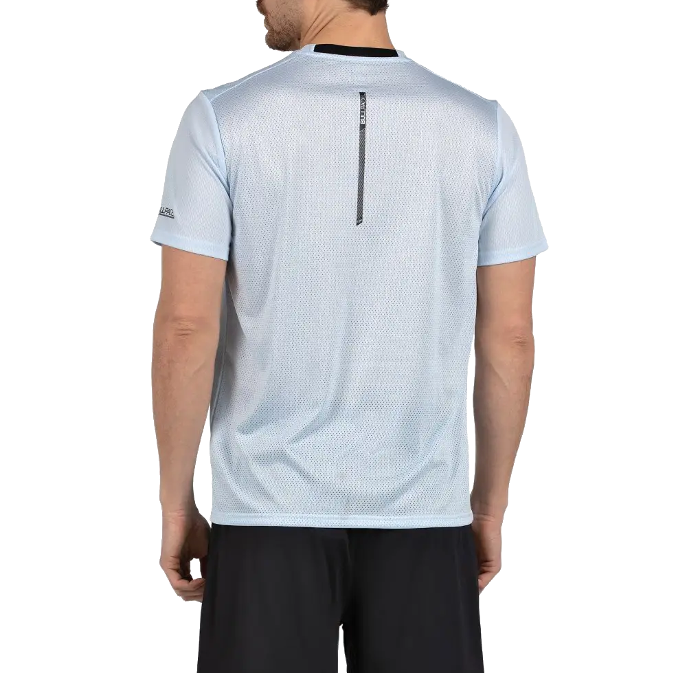 T-Shirt Bullpadel Castil Blau Gletscher 