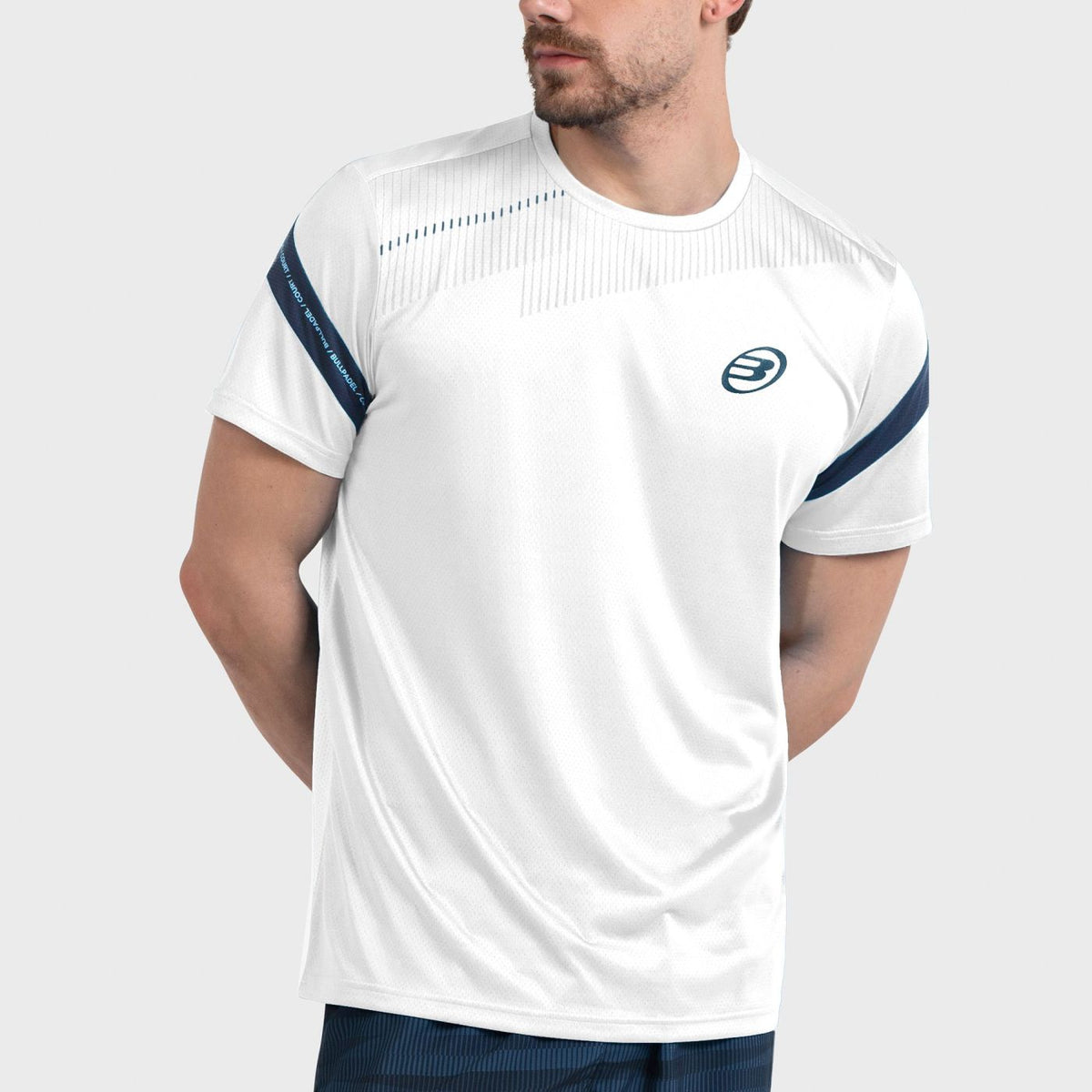 Camiseta Bullpadel Casul Blanco