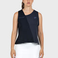 Camiseta Sin Mangas Bullpadel Claudia Fernández 26I Azul Marino