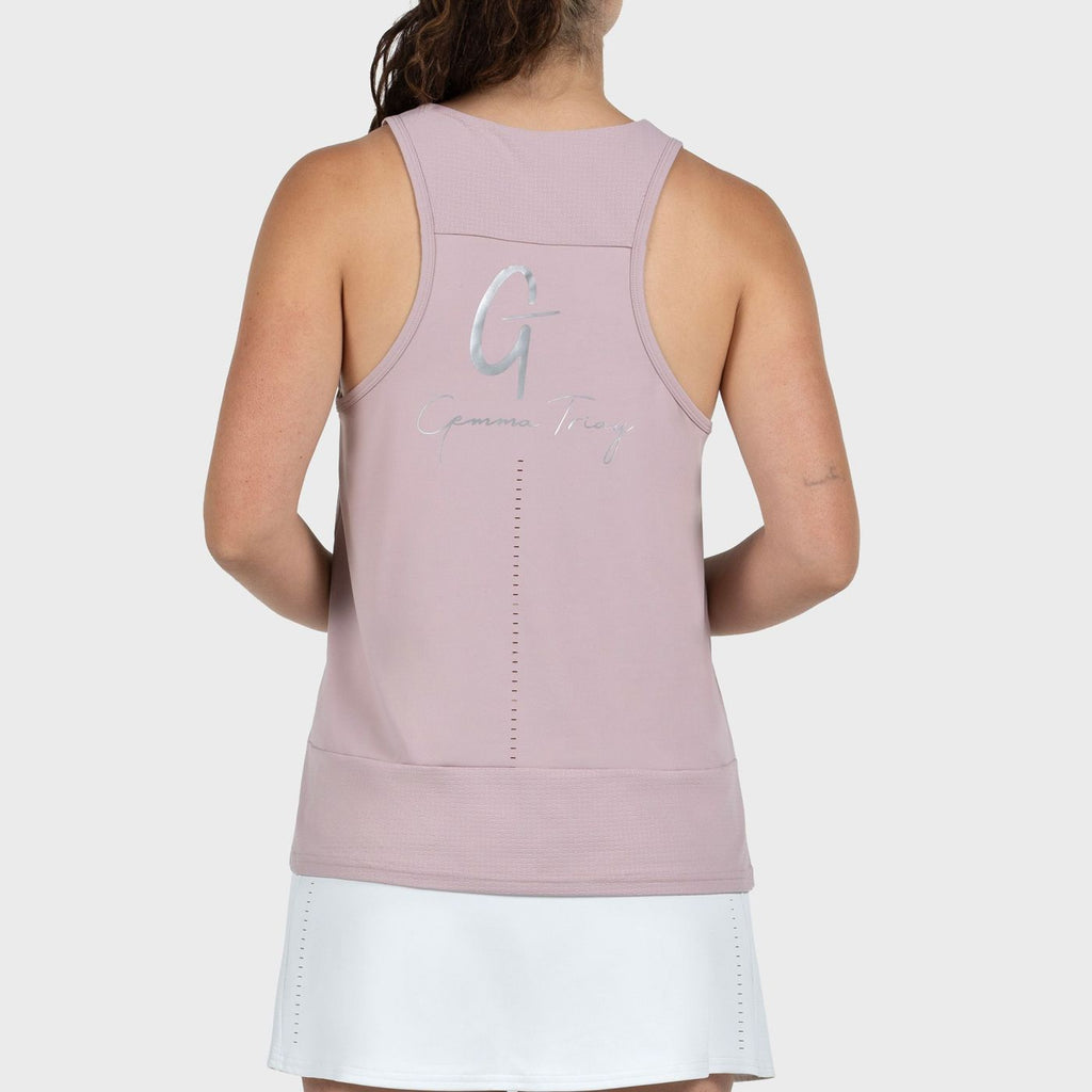 Camiseta Sin Mangas Bullpadel Gemma Triay 26I Rosa Sombra