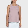 Camiseta Sin Mangas Bullpadel Gemma Triay 26I Rosa Sombra