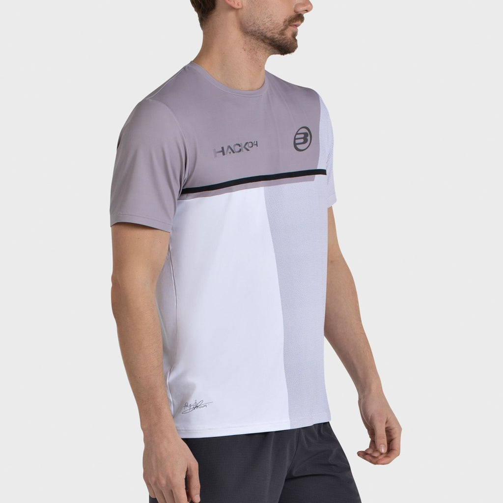 T-Shirt Bullpadel Paquito Navarro 26I Weiß