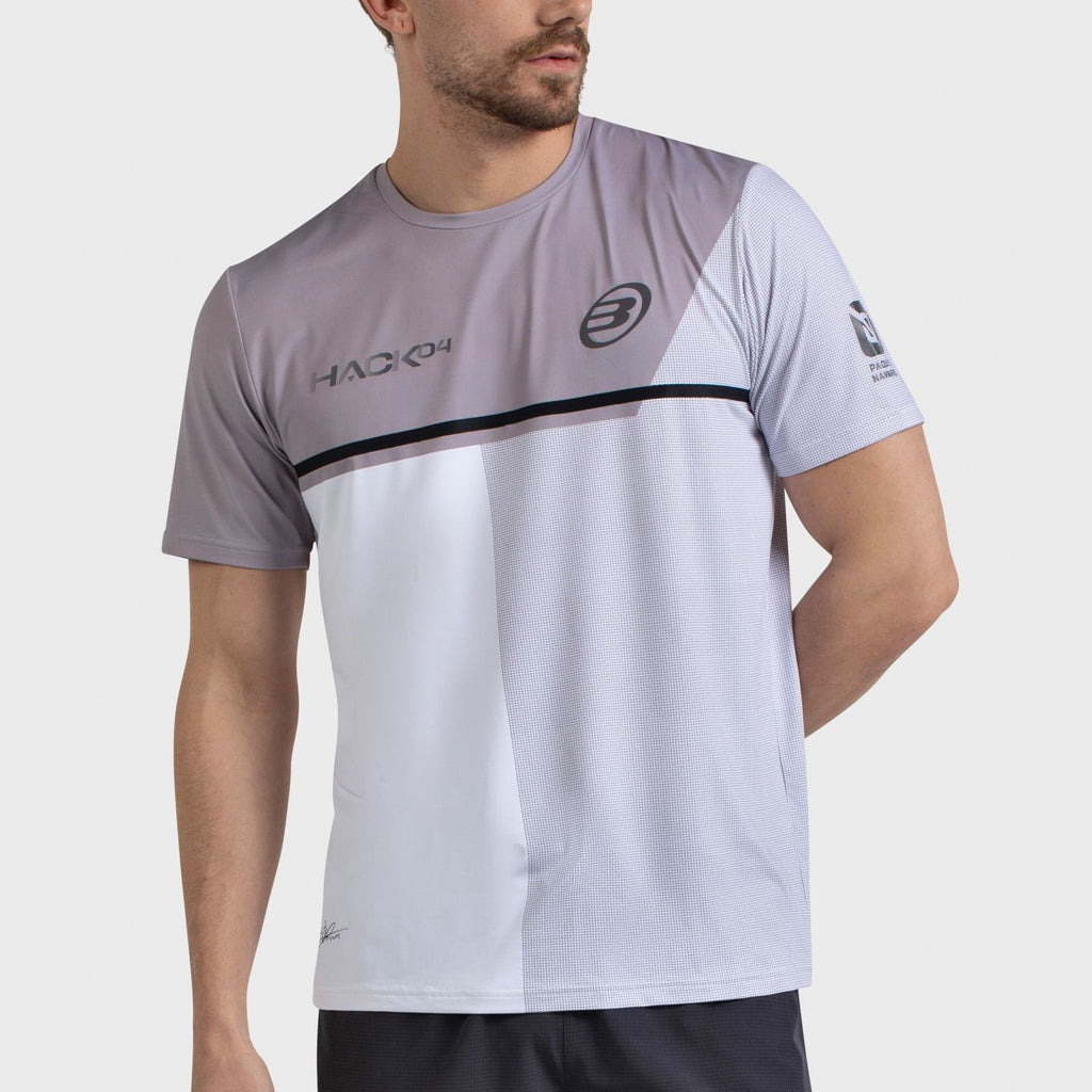 T-Shirt Bullpadel Paquito Navarro 26I Weiß