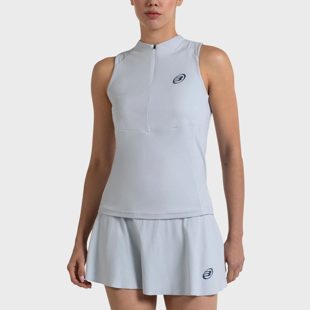 Camisola Sem Mangas Bullpadel Pianor Cinzento-claro