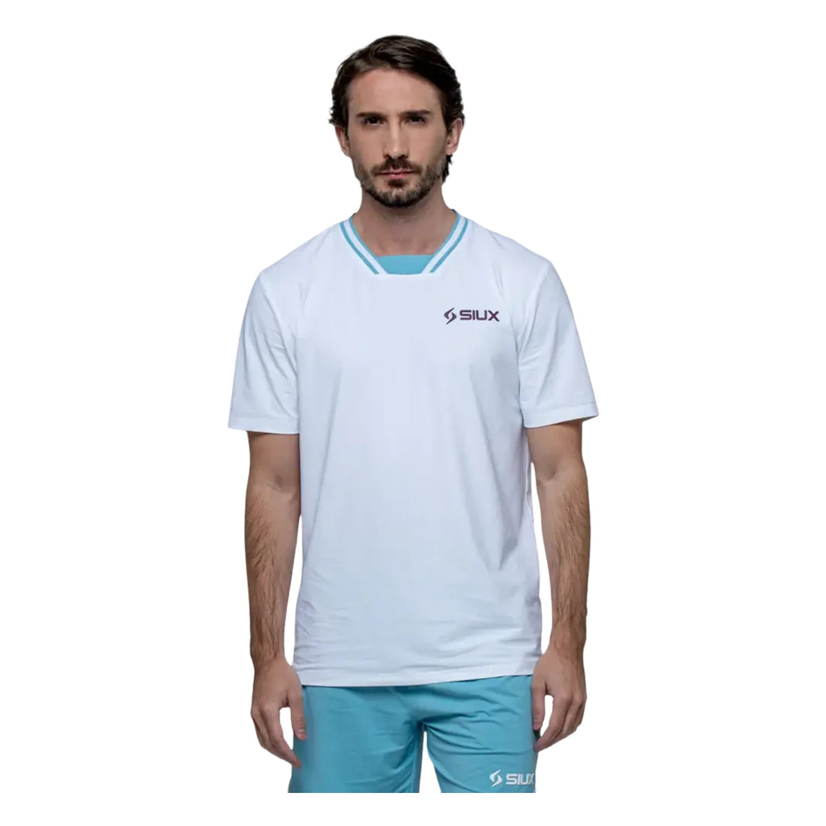 Camiseta SIUX Apex 2026 Hombre Blanca