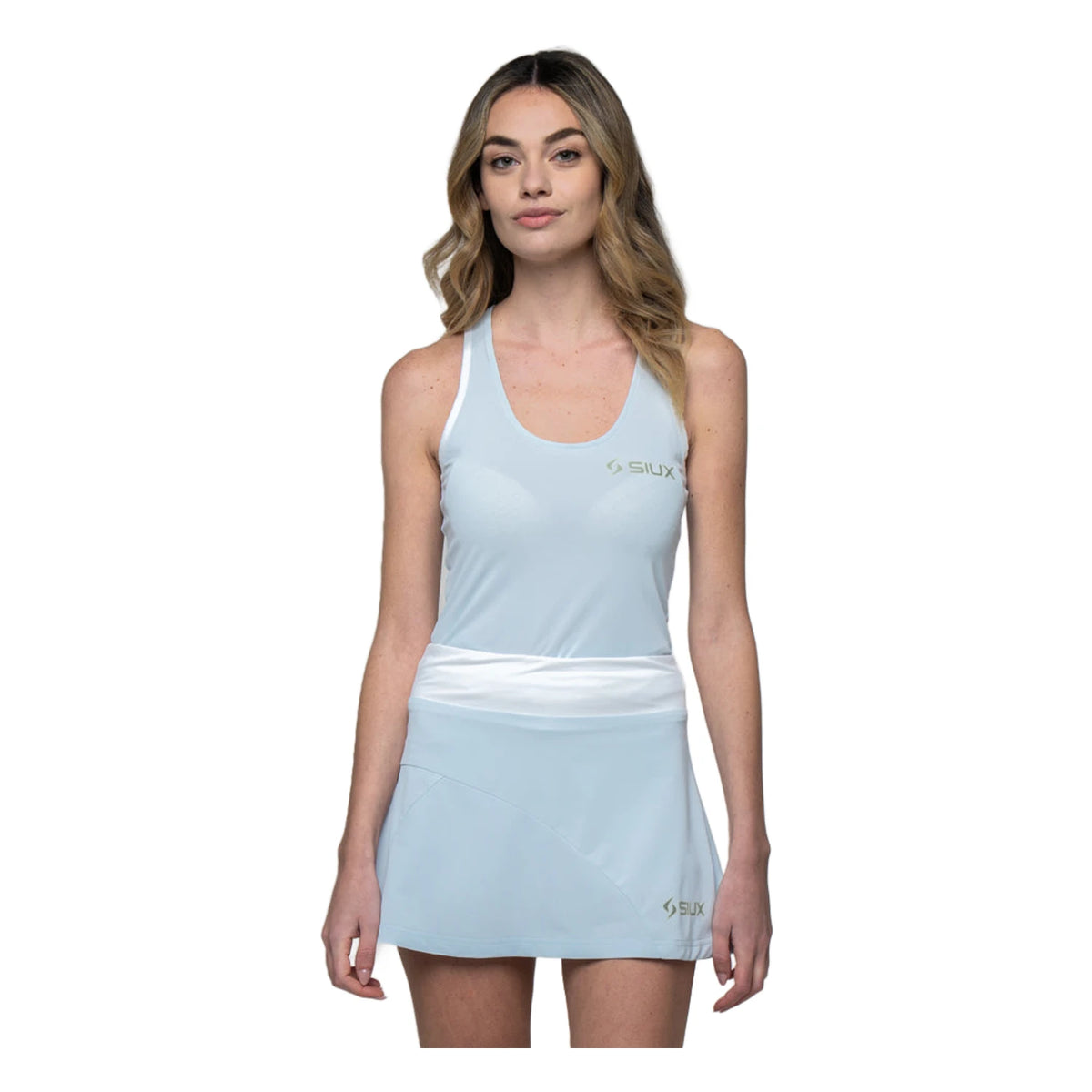 Camiseta SIUX Daruma 2026 Mujer Celeste
