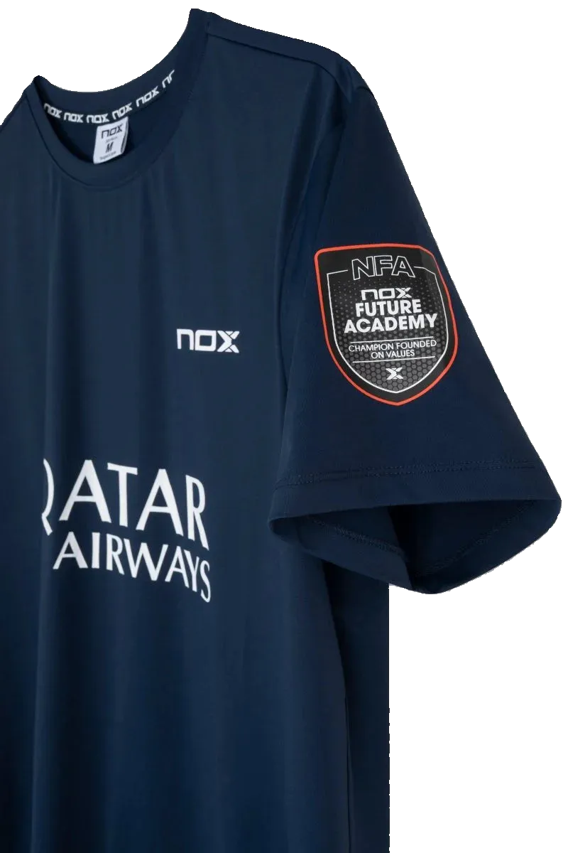 Camiseta Nox Oficial AT10 Agustín Tapia Azul Marino 2026