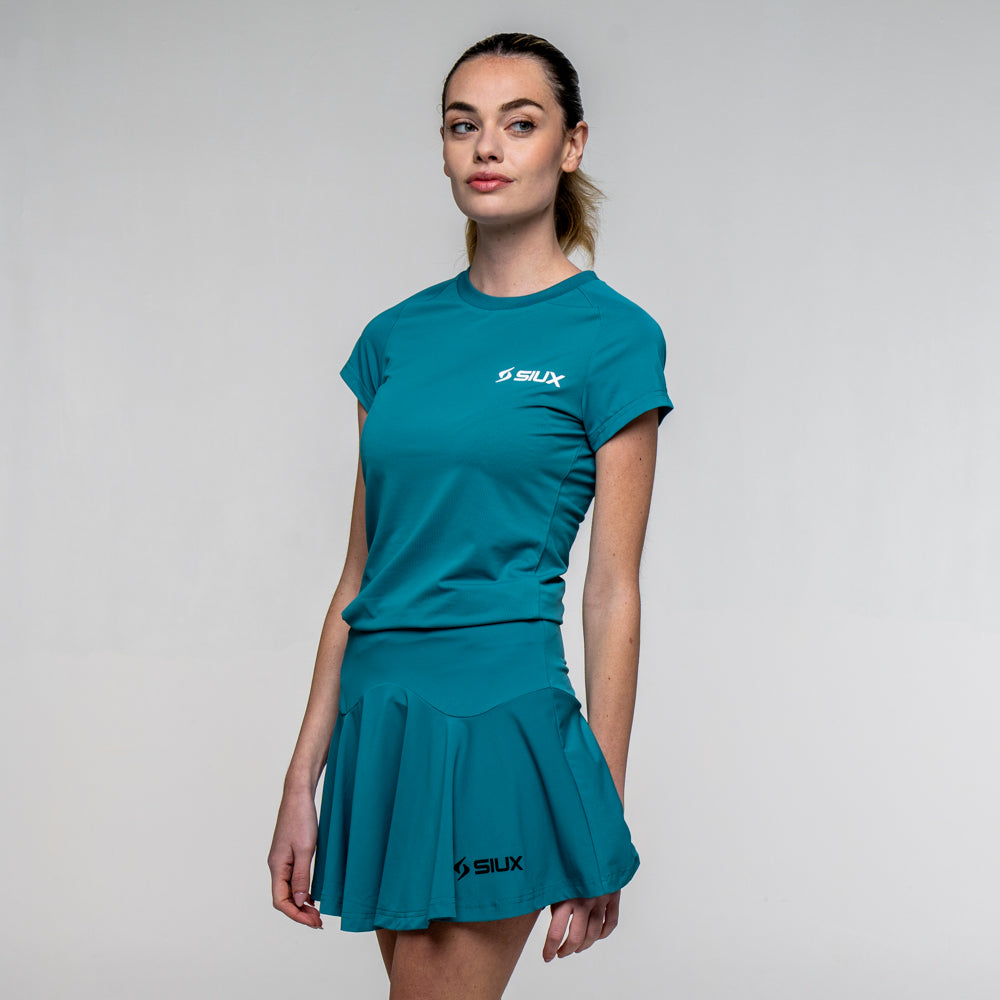 Camiseta SIUX Match 2026 Mujer Verde