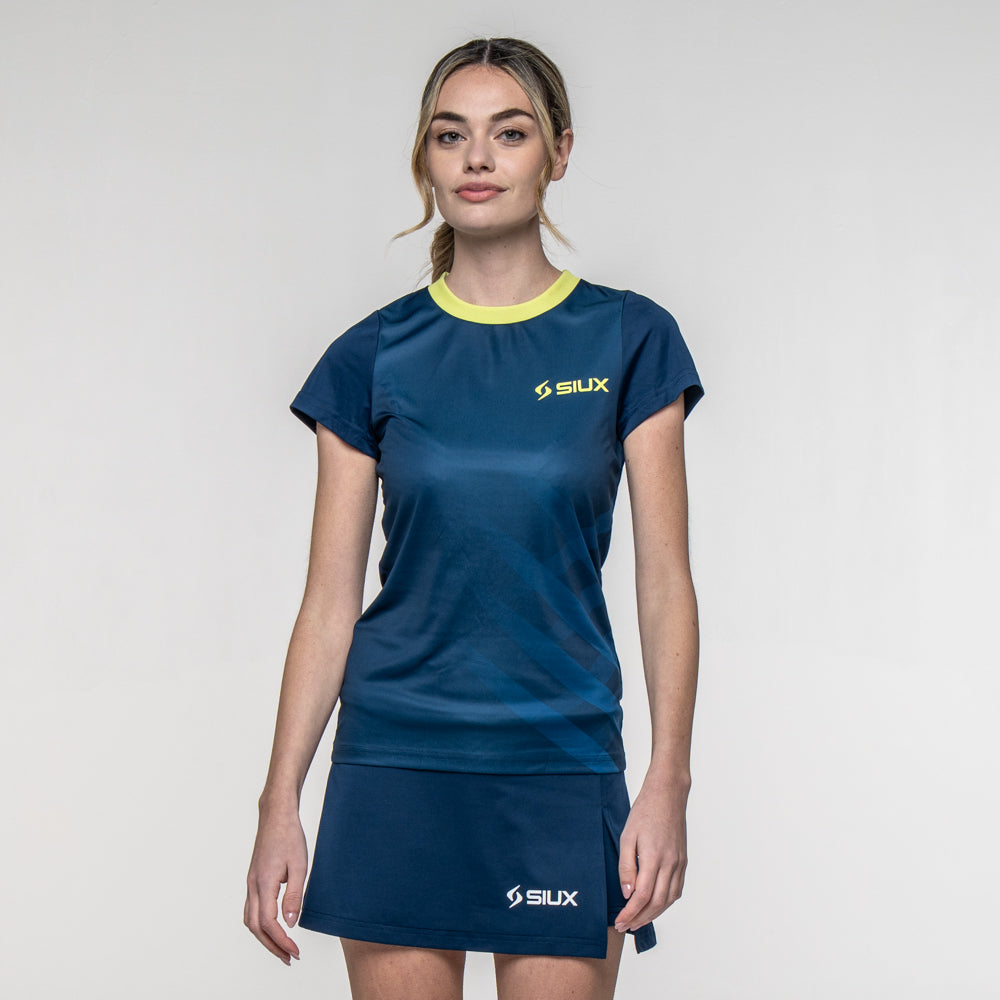 Camiseta SIUX Wave 2026 Mujer Marino