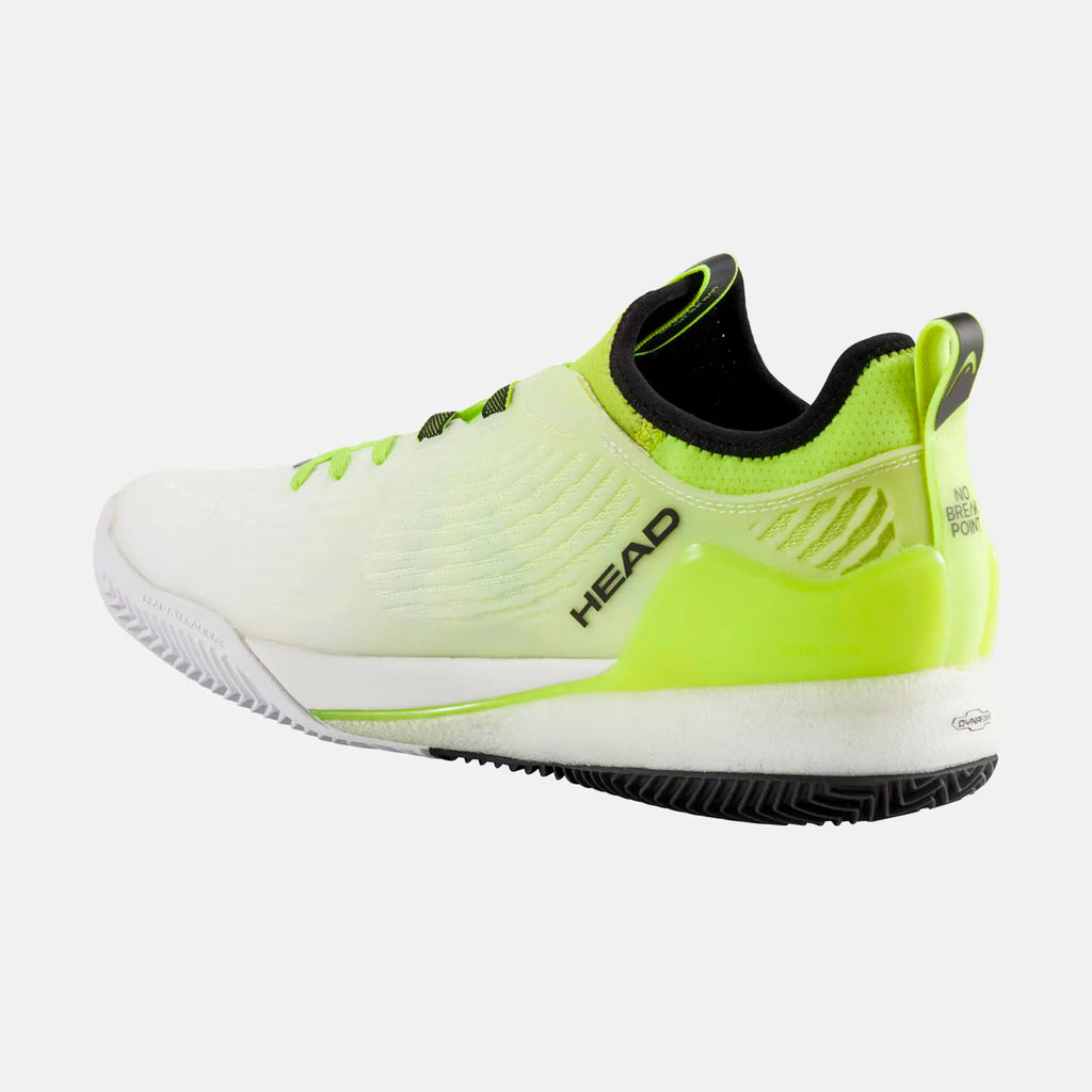 Padelschoenen Head Doorstaan Pro Clay Mannen Wit/Geel