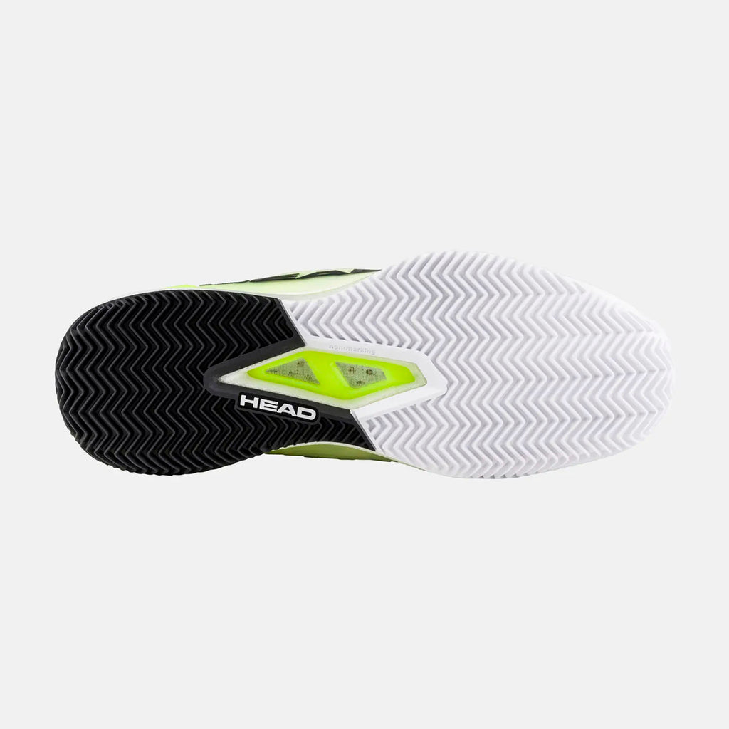 Padelschoenen Head Doorstaan Pro Clay Mannen Wit/Geel