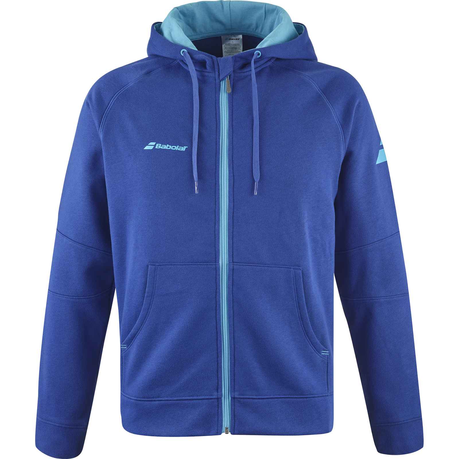 Sudadera Babolat Exercise Hood Jacket Blue Homem 