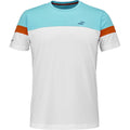 White Perf Babolat T-shirt Crew Neck Men 