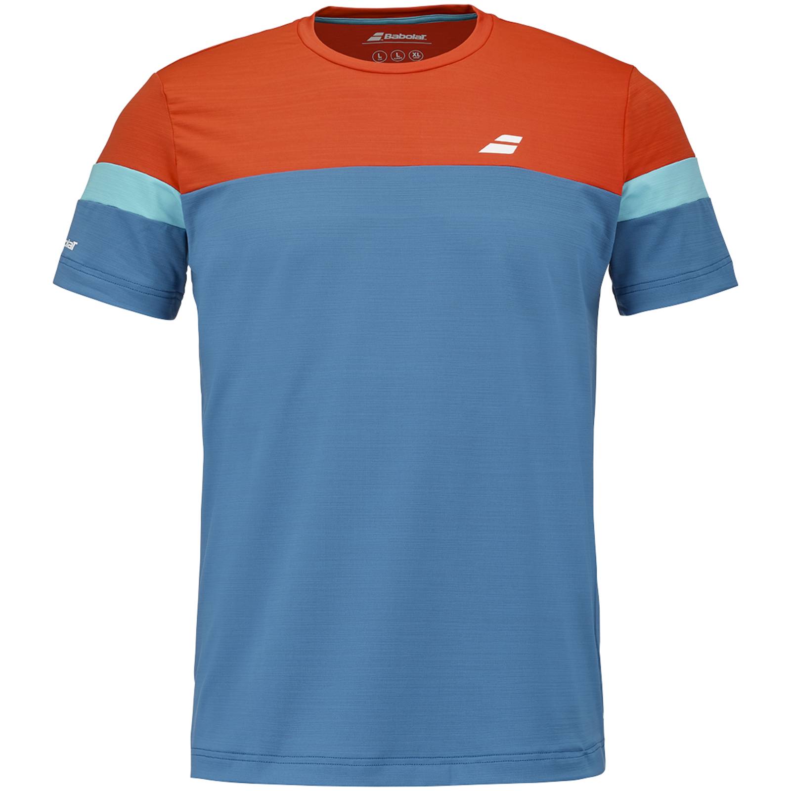 T-shirt Babolat Petrol blue Perf Crew Neck Tee Men 