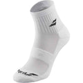 White Quarter Socks Babolat 3 Pairs Pack Unisex 