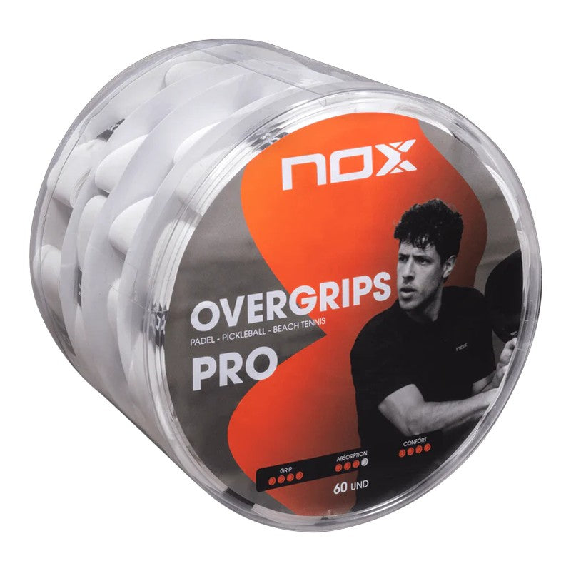 Box Overgrips Nox Witte gladde sokken (x60) 