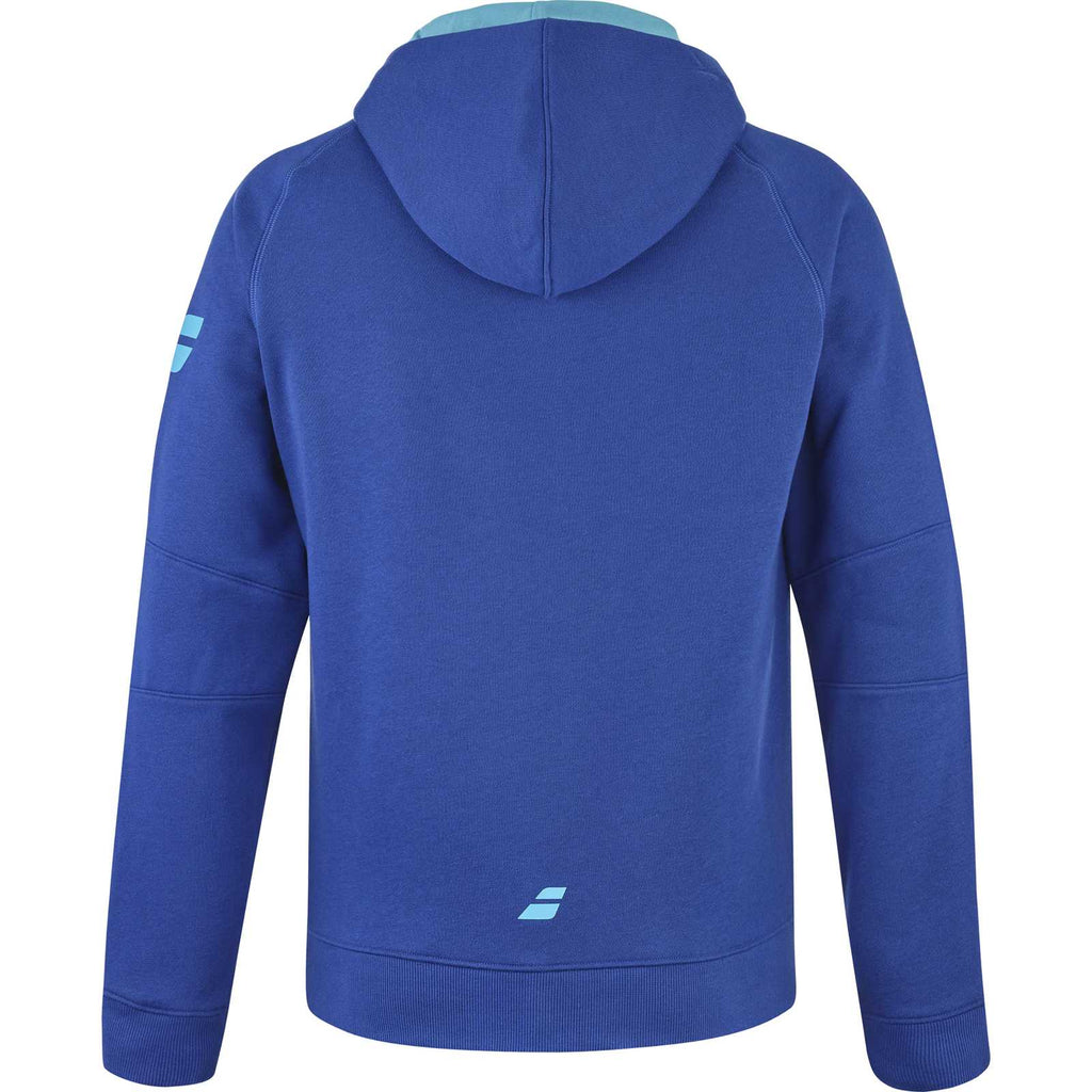 Exercise Hood Jacket Blue Men 