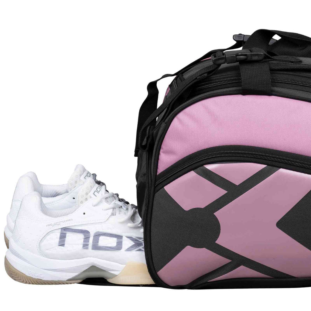 Borsa per racchette Nox Street Series Grigio/Rosa 