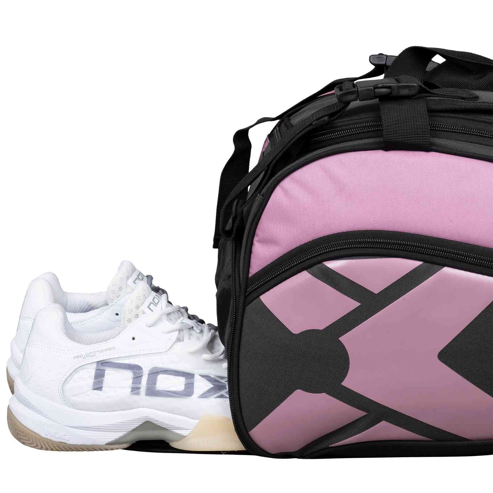 Borsa per racchette Nox Street Series Grigio/Rosa 