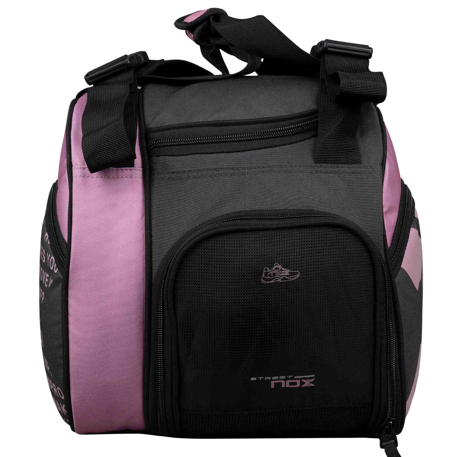 Borsa per racchette Nox Street Series Grigio/Rosa 
