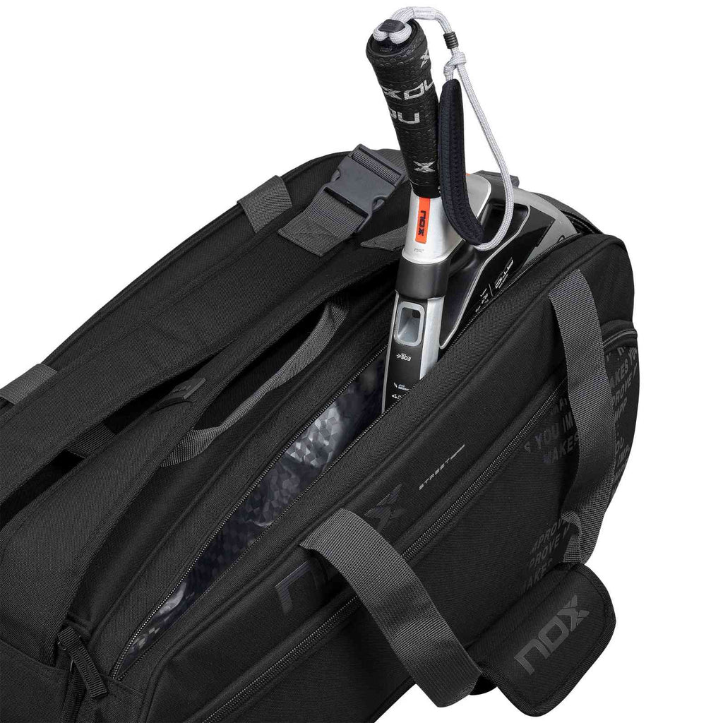Schlägertasche Nox Street Series Black/Grau 