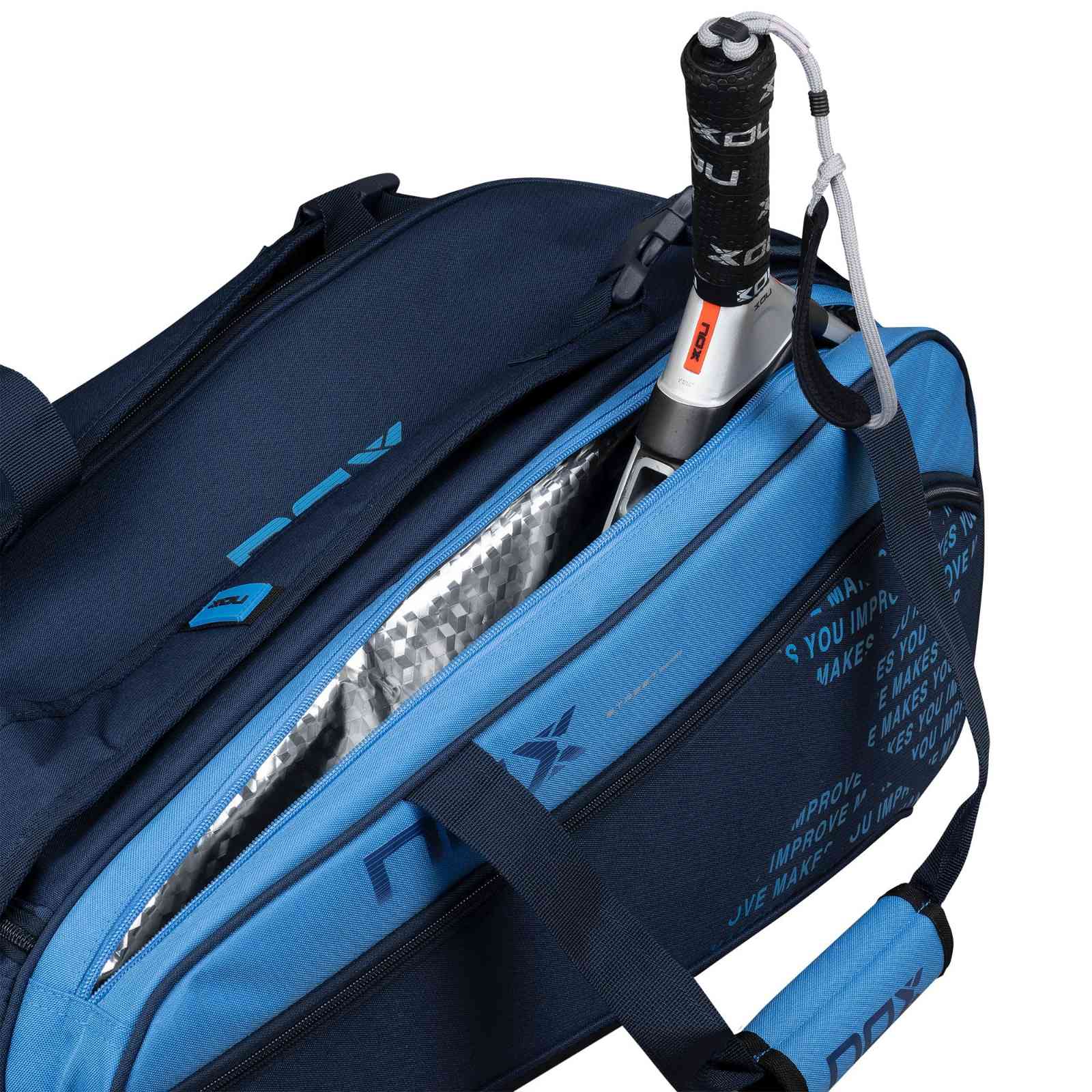 Schlägertasche Nox  Street Series Himmelblau 