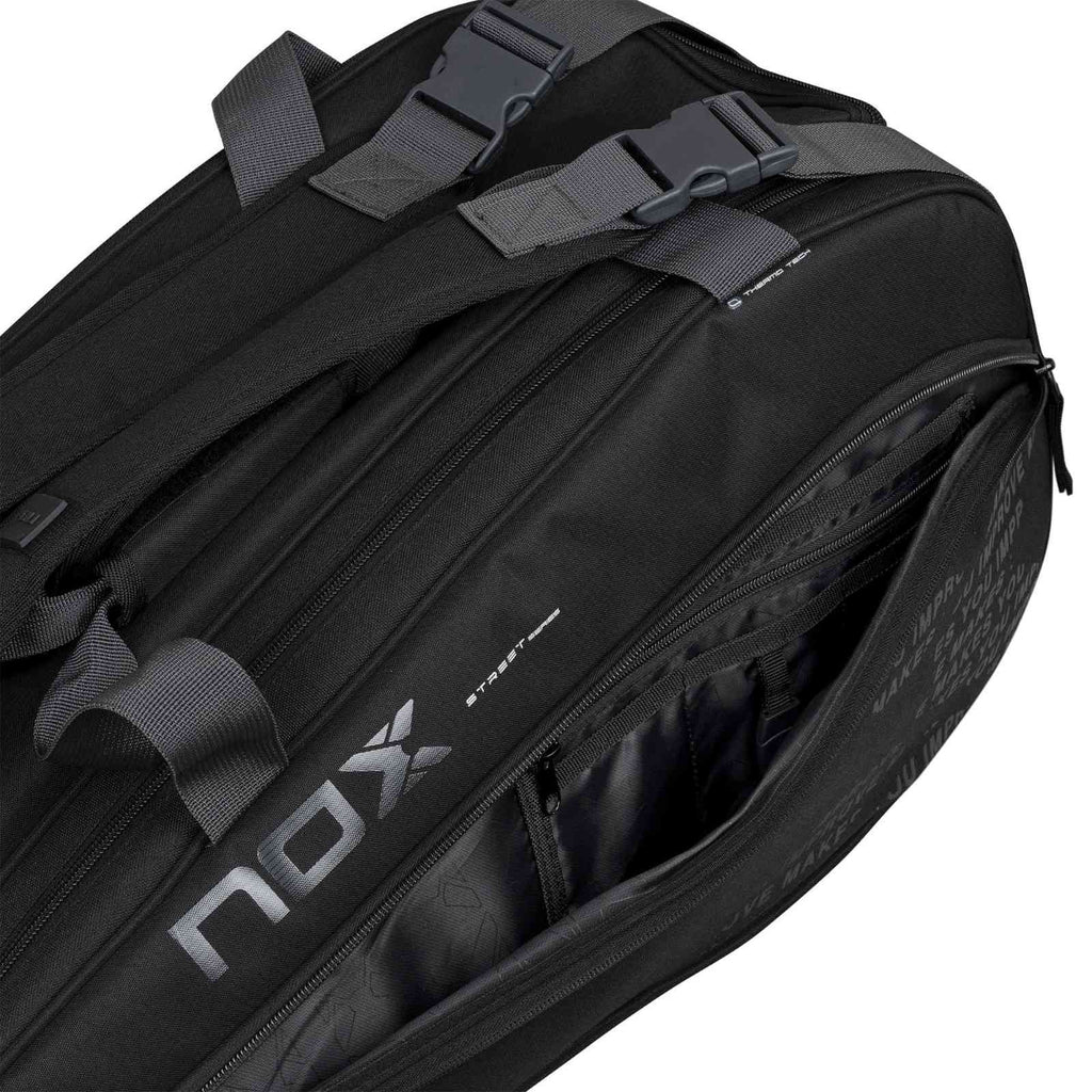 Schlägertasche Nox Street Series Black/Grau 