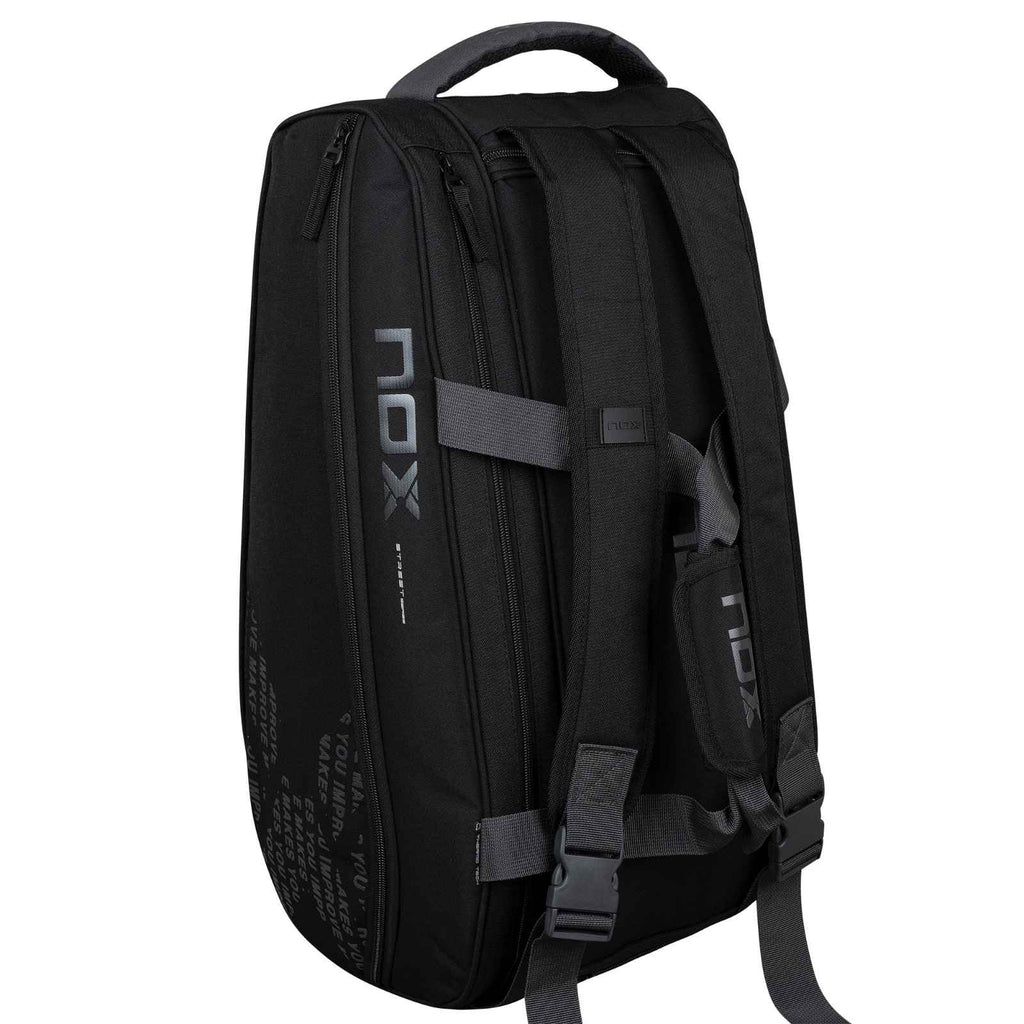 Schlägertasche Nox Street Series Black/Grau 