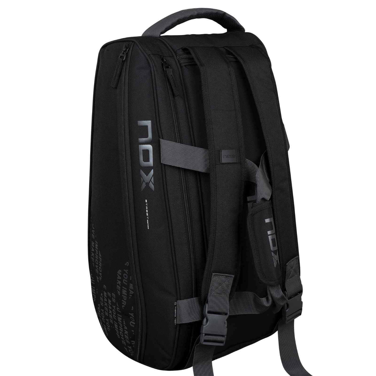 Schlägertasche Nox Street Series Black/Grau 