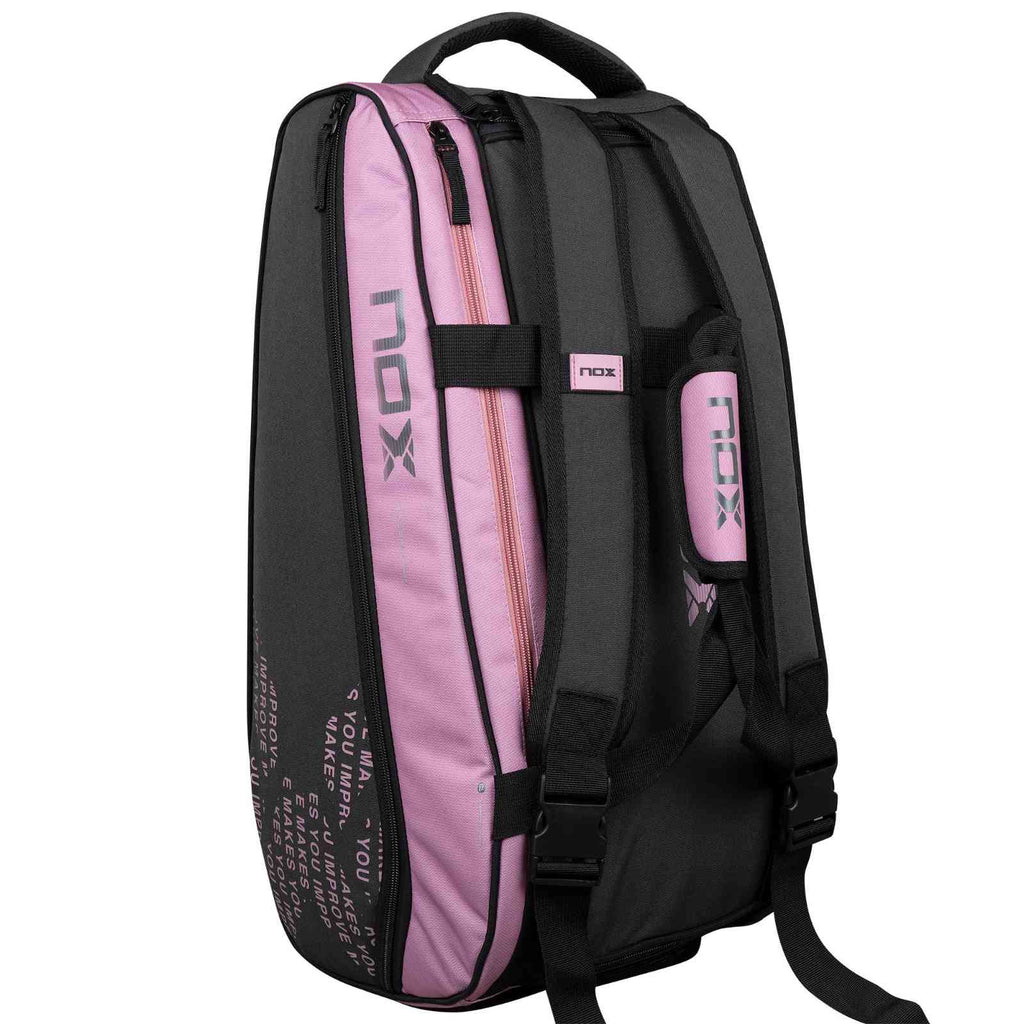 Borsa per racchette Nox Street Series Grigio/Rosa 