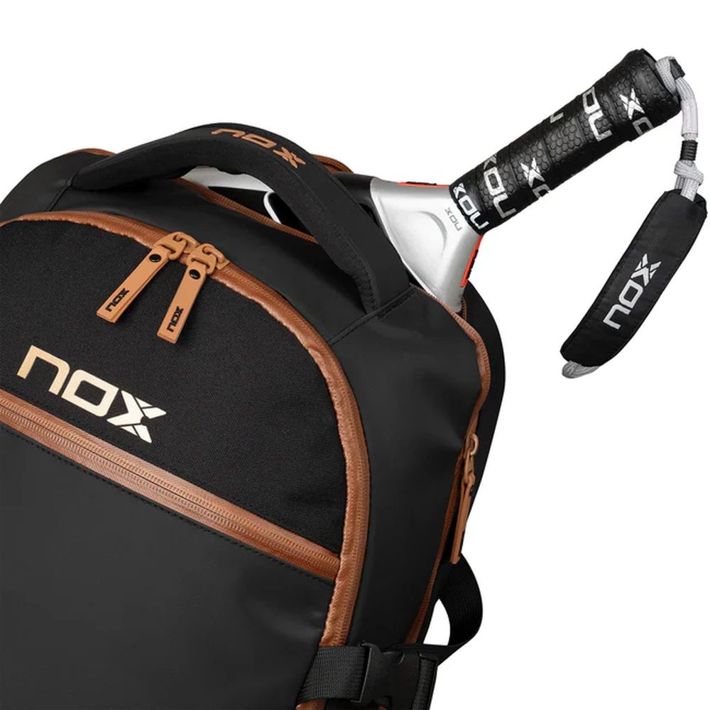 Rucksack Nox Luxury Open Series Schwarz/braun