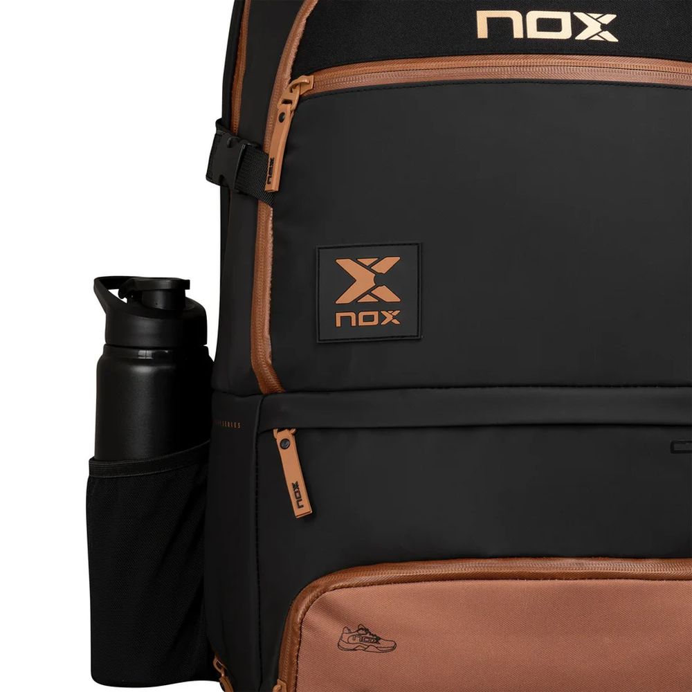 Rucksack Nox Luxury Open Series Schwarz/braun
