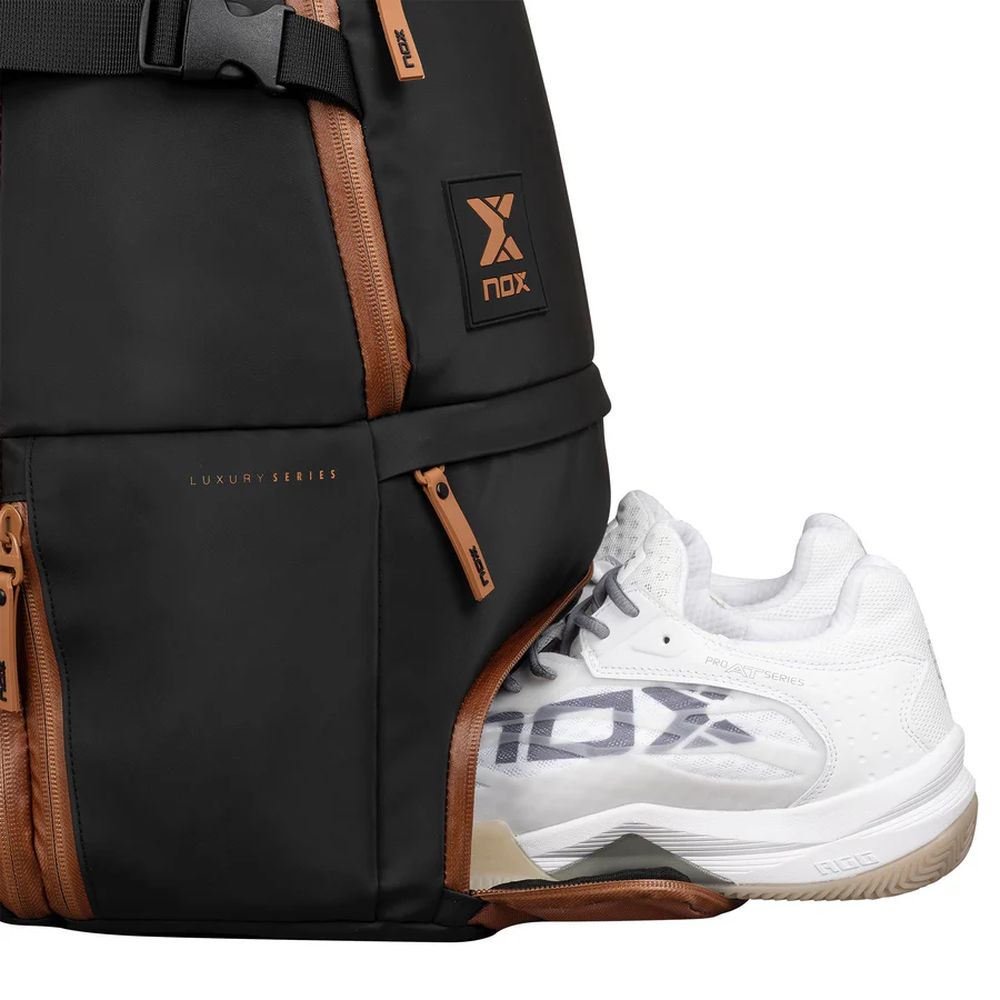 Rucksack Nox Luxury Open Series Schwarz/braun