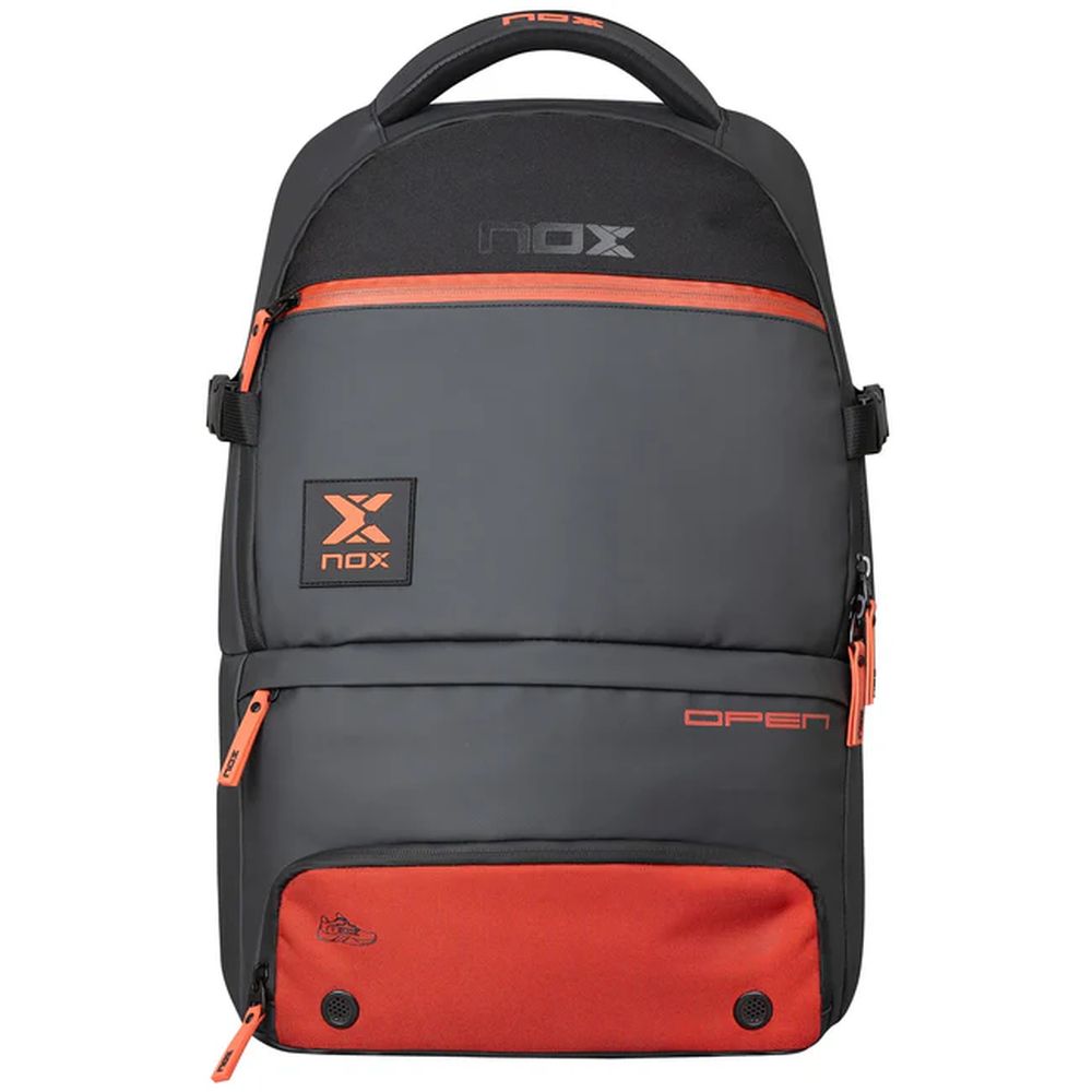 Sac à dos Nox Luxury Open Series Noir / rouge