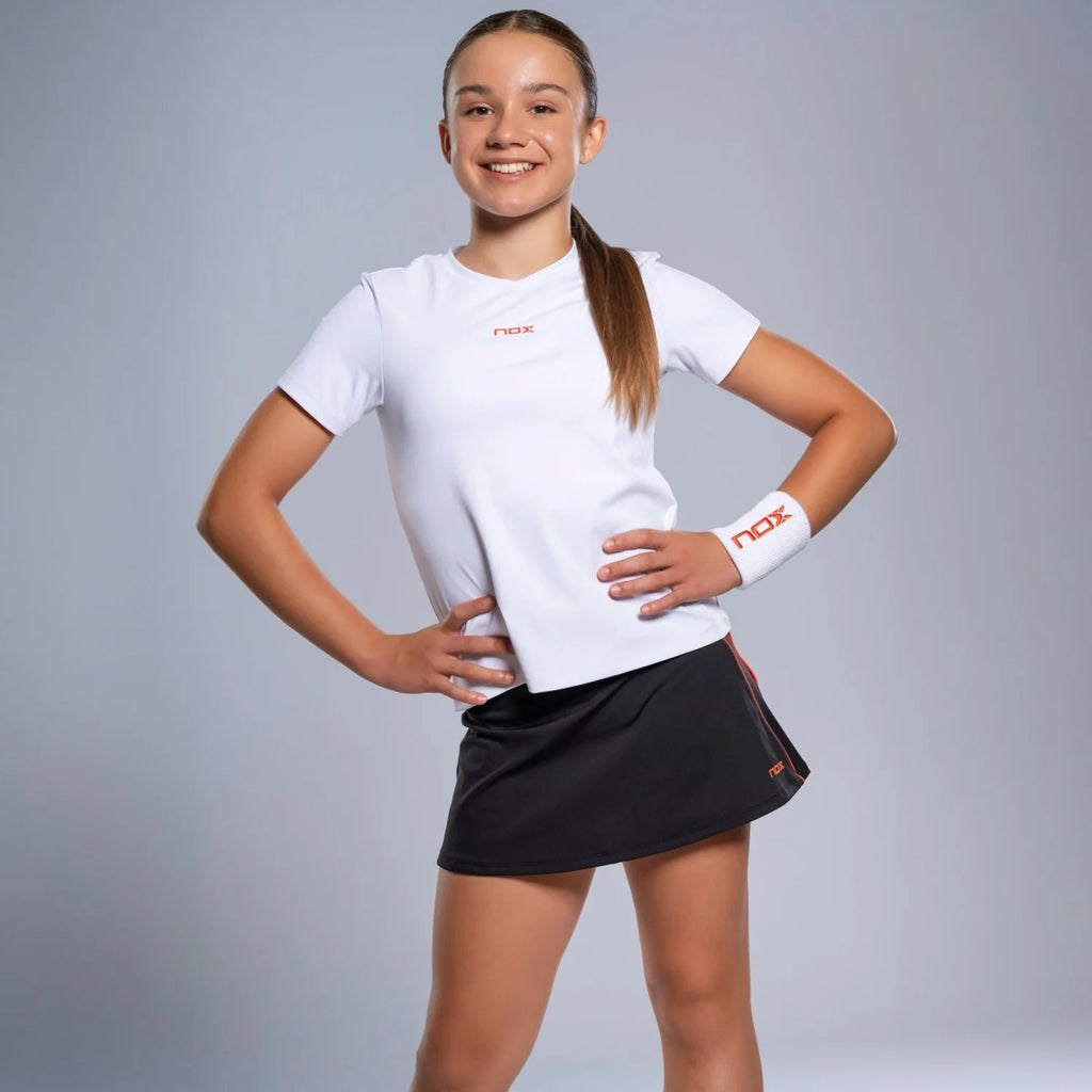Nox Meisjes-T-shirt Team White
