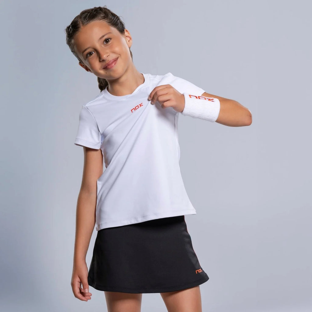 Nox Meisjes-T-shirt Team White