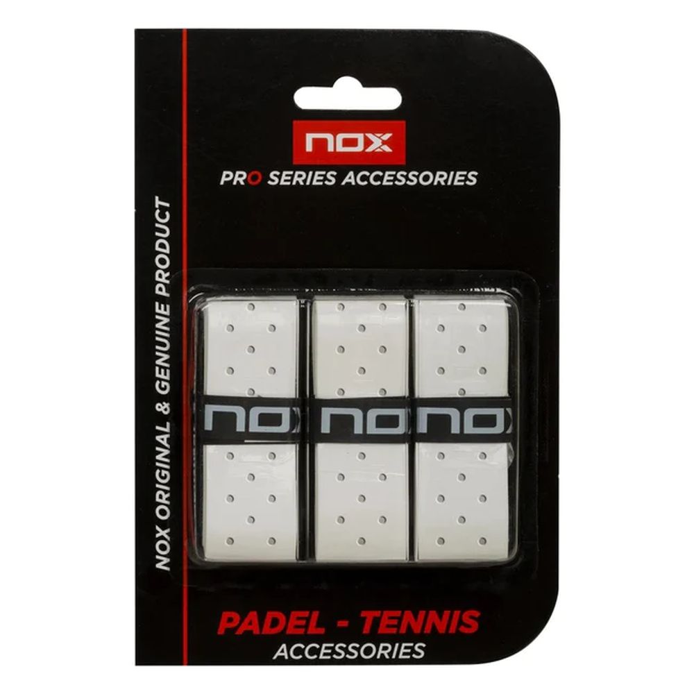 Nox Overgrip Pro Bianco Traforato