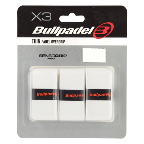 Bullpadel Overgrip Senso GB1603 Blanco (Pack x3)