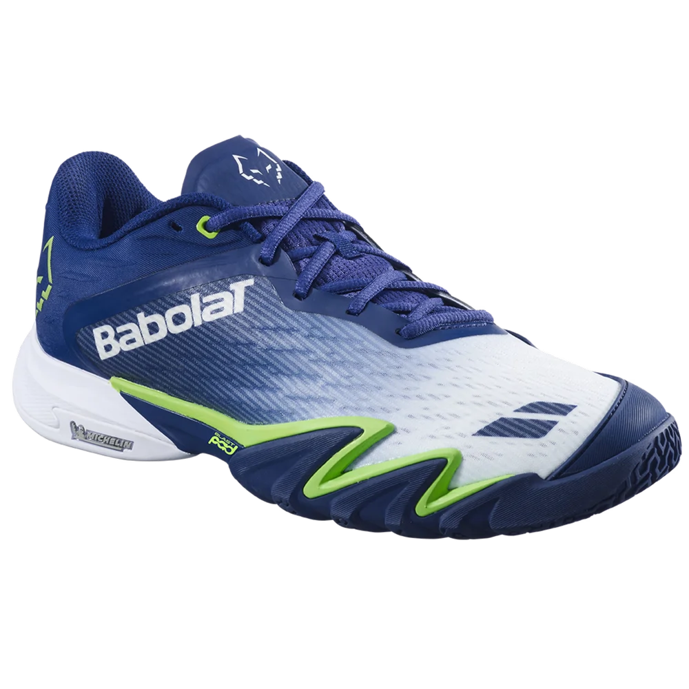 Schuhe Babolat Premura 3 Herren Lebron Blue Depths/Green Flash 