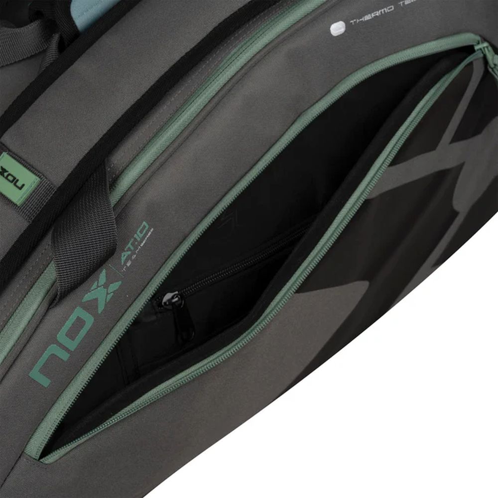 Sac de padel Nox AT10 Team Gris / vert