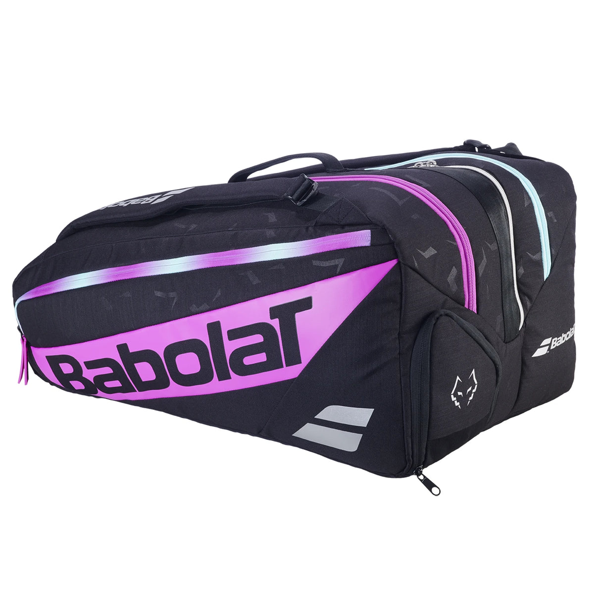 Paletero Babolat RH Pro Padel Juan Lebrón Negro/Morado/Verde