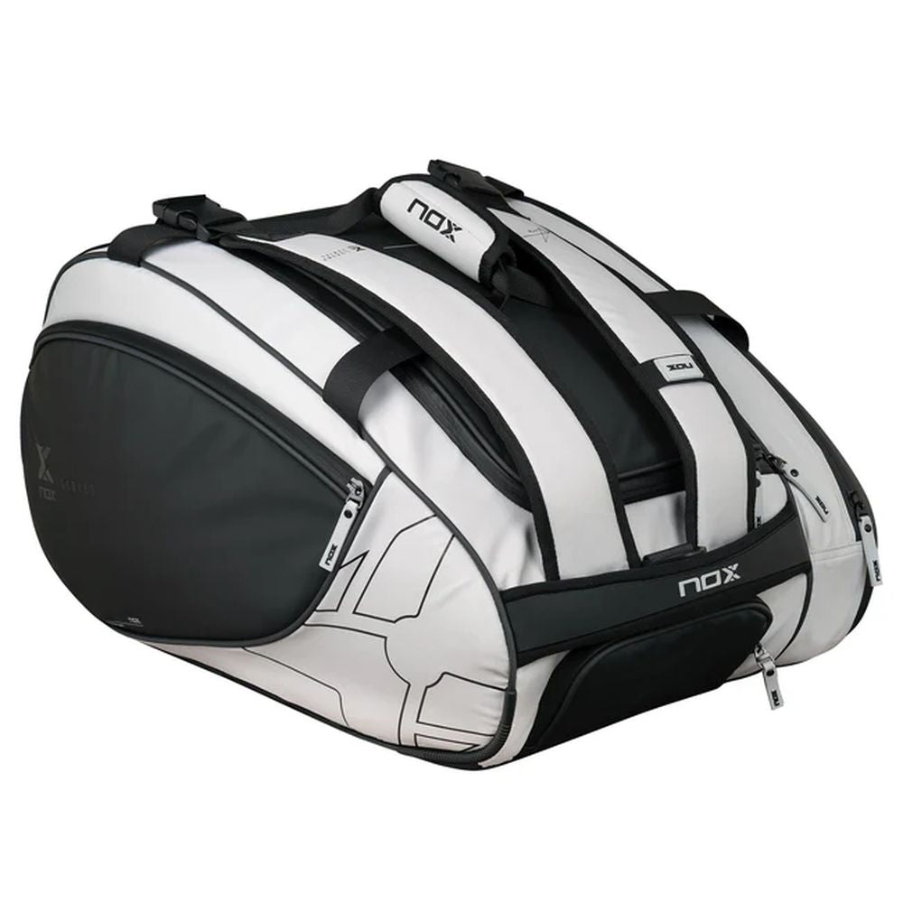 Sac de padel Nox Luxury Master Series Blanc / noir