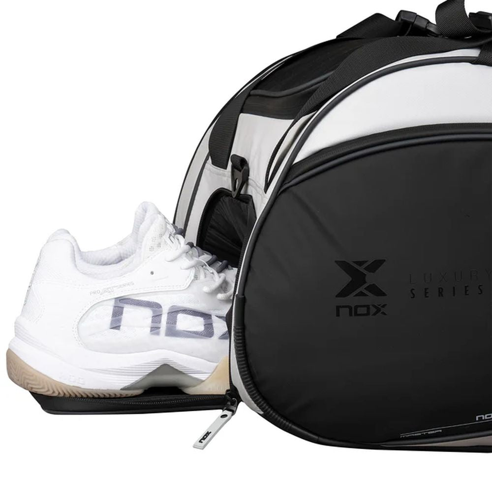 Racket Bag Nox Luxury Master Series Black/Black Padel Kiwi