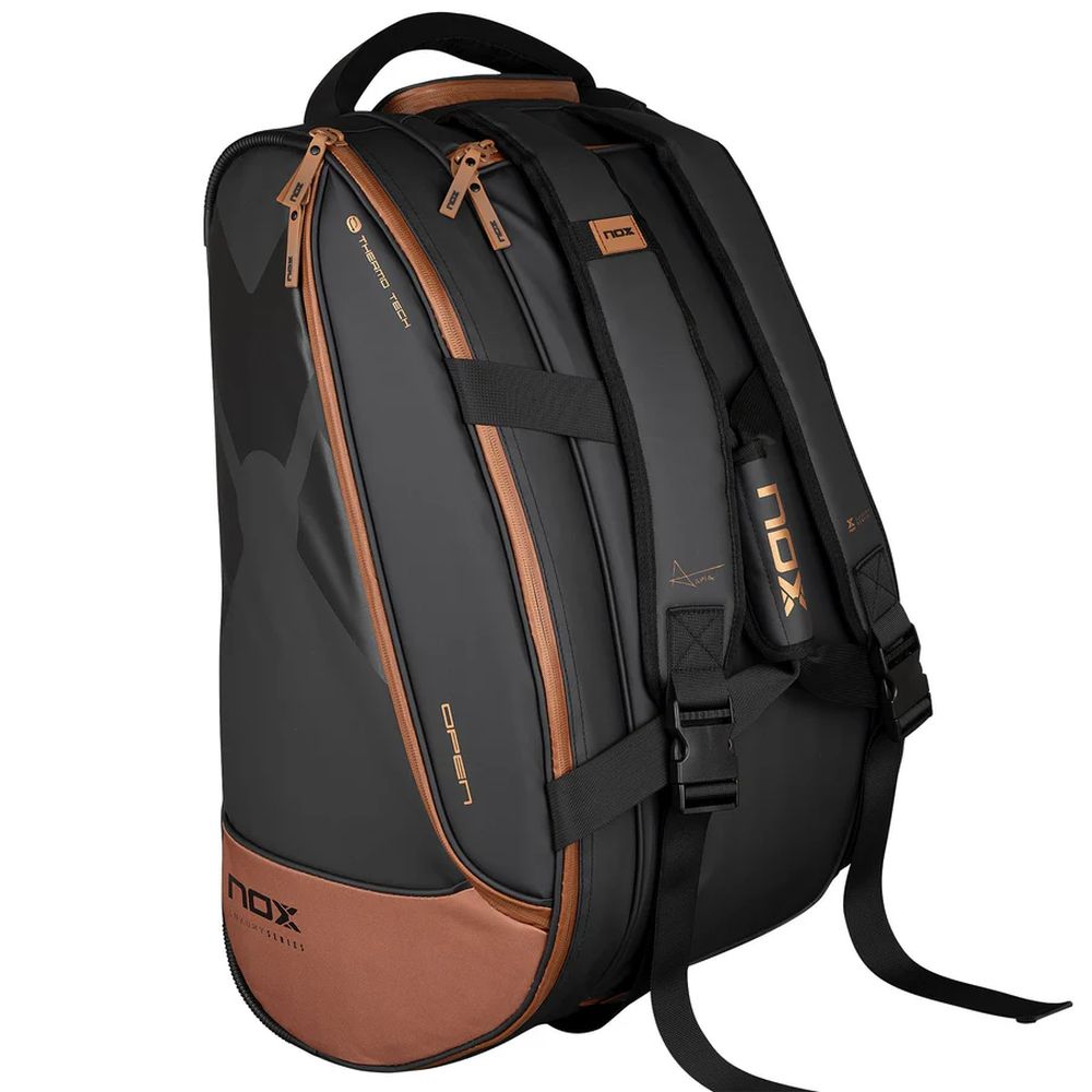 Padeltasche Nox Luxury Open Series Schwarz/braun