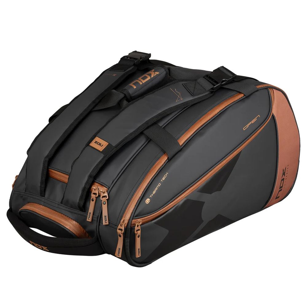 Sac de padel Nox Luxury Open Series Noir / brun