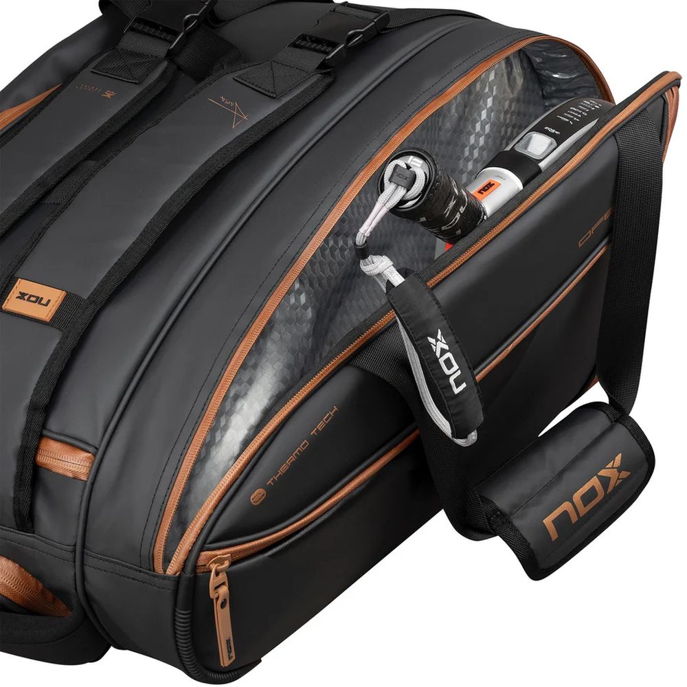 Padeltasche Nox Luxury Open Series Schwarz/braun
