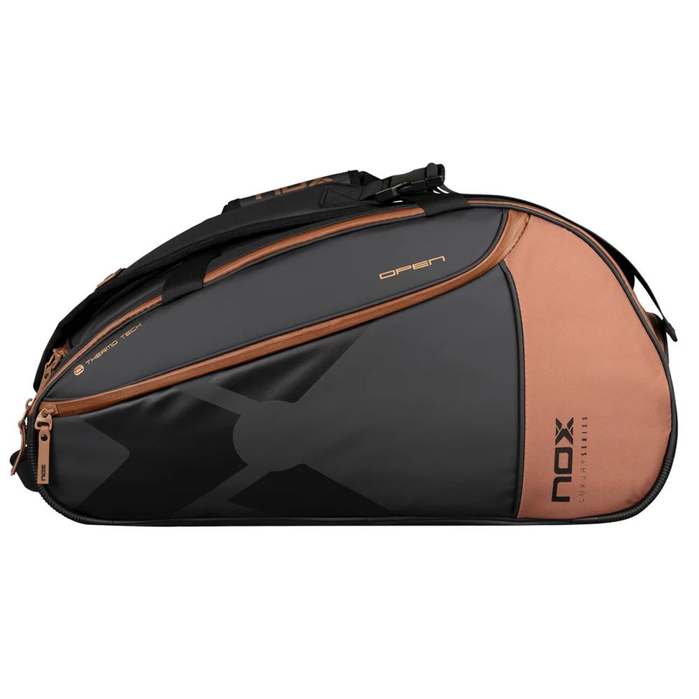 Padeltasche Nox Luxury Open Series Schwarz/braun