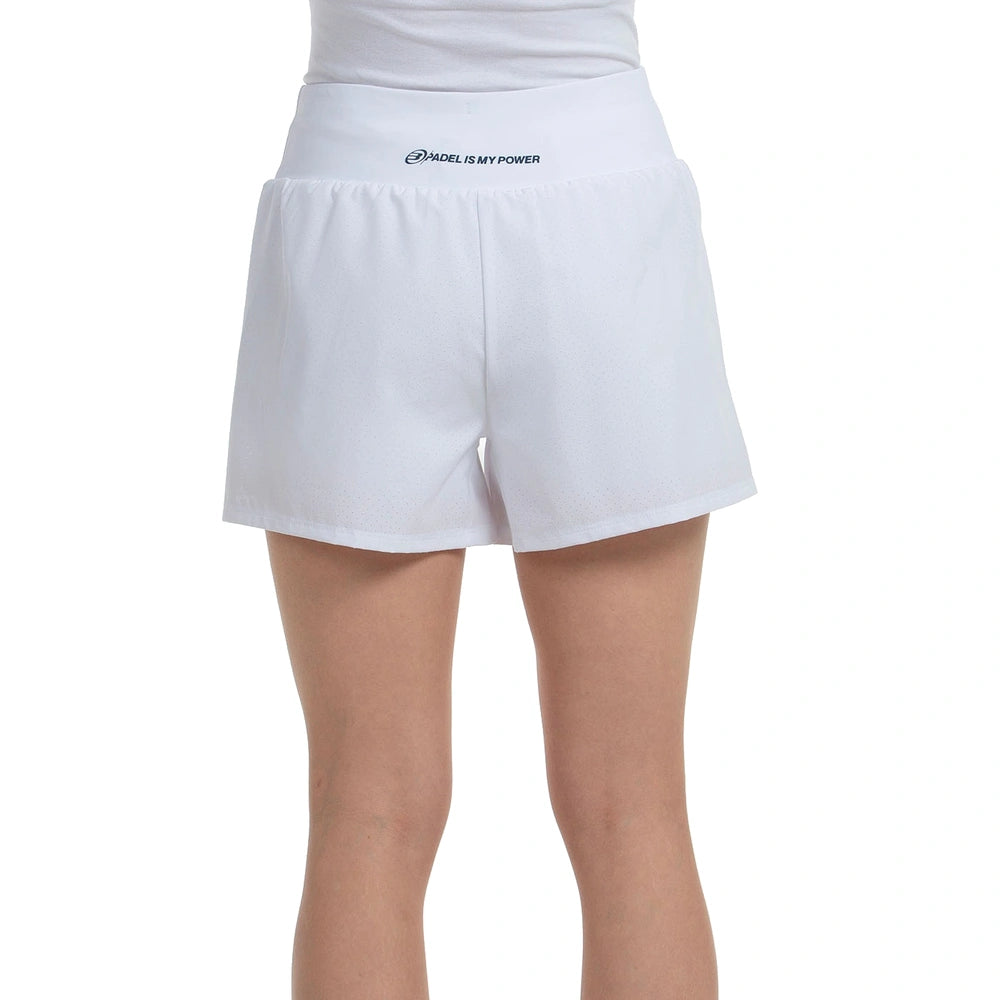 Pantaloncini Bullpadel Dictio Bianco